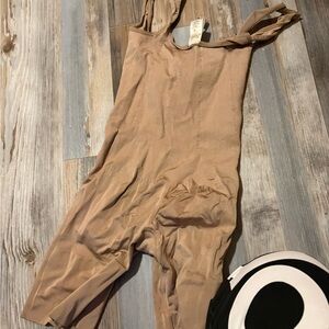 Women's Tan Shapewear Bodysuit